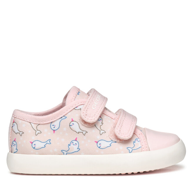 Sneakersy Geox B Gisli B451MB 000AN - M Różowy
