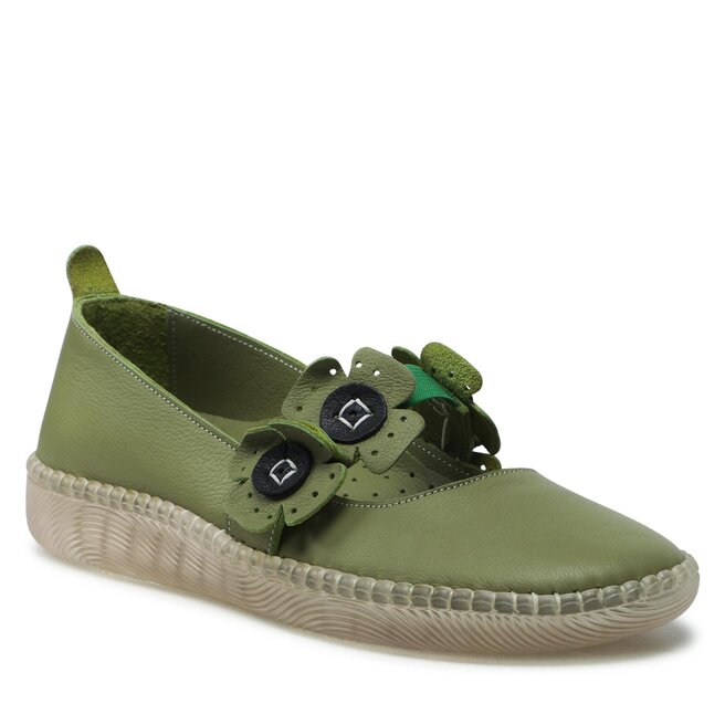 Halbschuhe Loretta Vitale 775 CAM YESIL eschuhe
