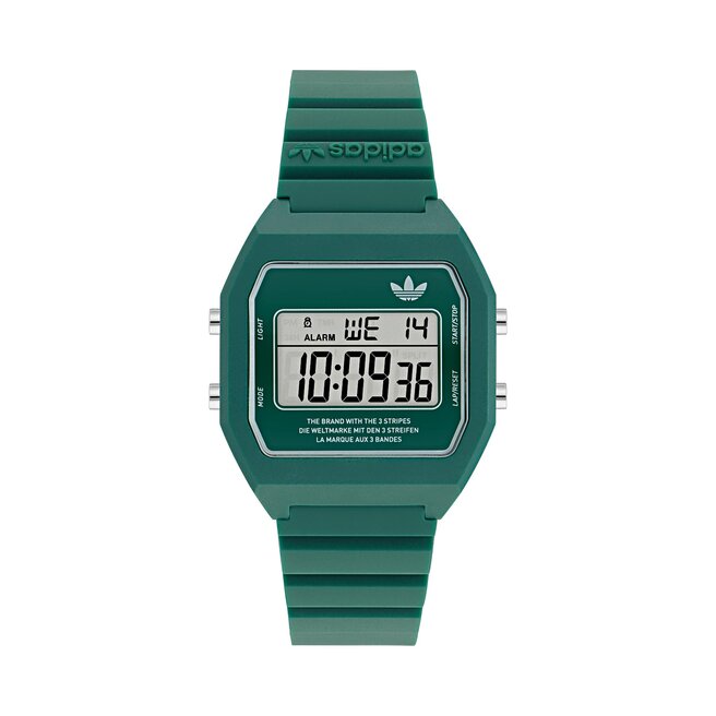 Ρολόι adidas Originals Digital Two AOST23558 Green