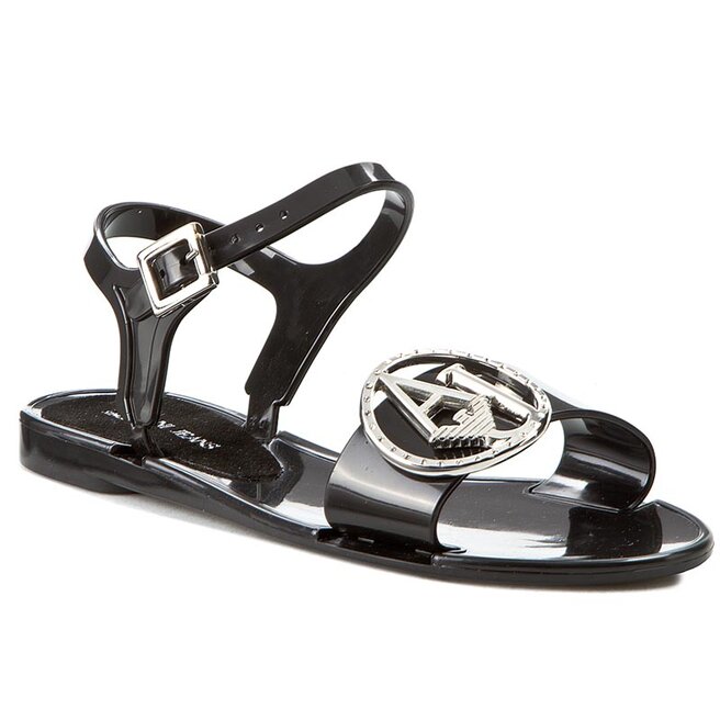 Sandalias Armani Jeans C55G1 75 12 Black zapatos.es