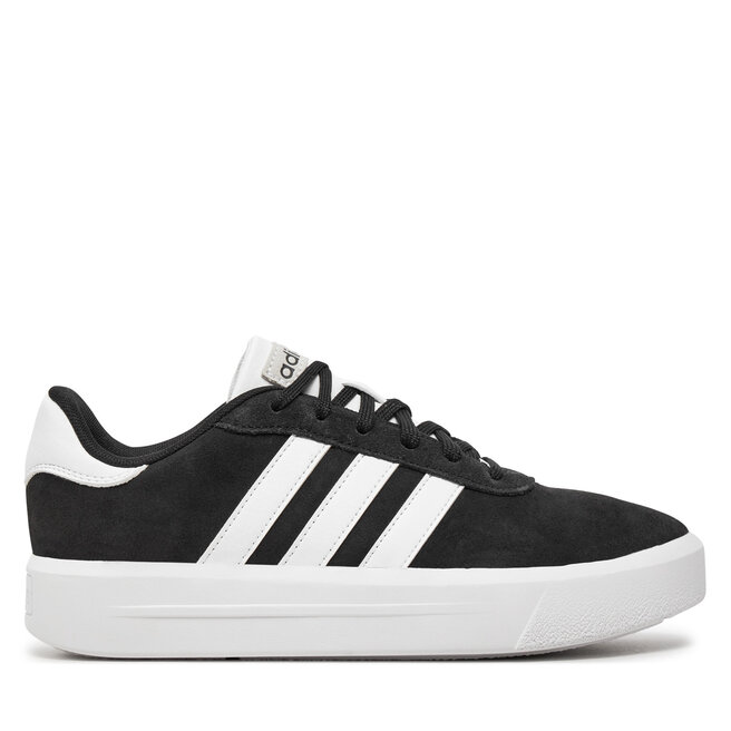 Sneakersy adidas Court Silk - Czarny