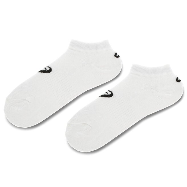 Asics Sada 3 párů nízkých ponožek unisex Asics 3PPK Ped Sock 155206 White 0001