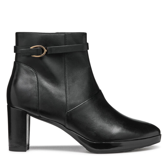 Botki Geox D Walk Pleasure 60 D46TEA 00043 - Czarny