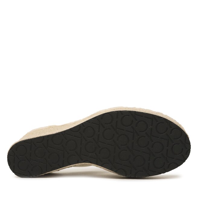 Calvin Klein Еспадрили Calvin Klein Wedge 50Hh HW0HW01498 Marshmallow YBJ