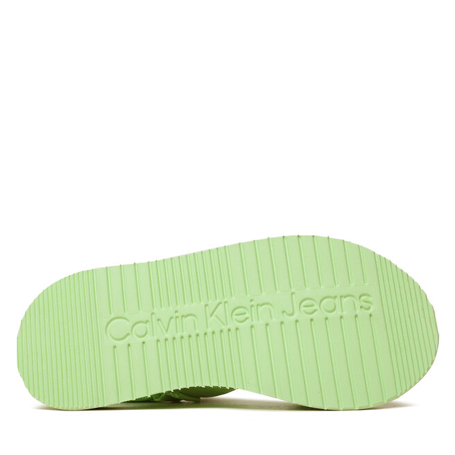 Calvin Klein Jeans Сандали Calvin Klein Jeans Prefresato Sandal Badge YW0YW00967 Live Mist 0H9