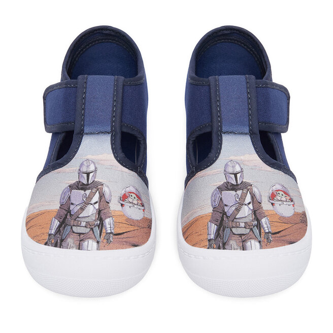 Kapcie MANDALORIAN CEO-CM-AW26-221LCM Granatowy - chłopięce
