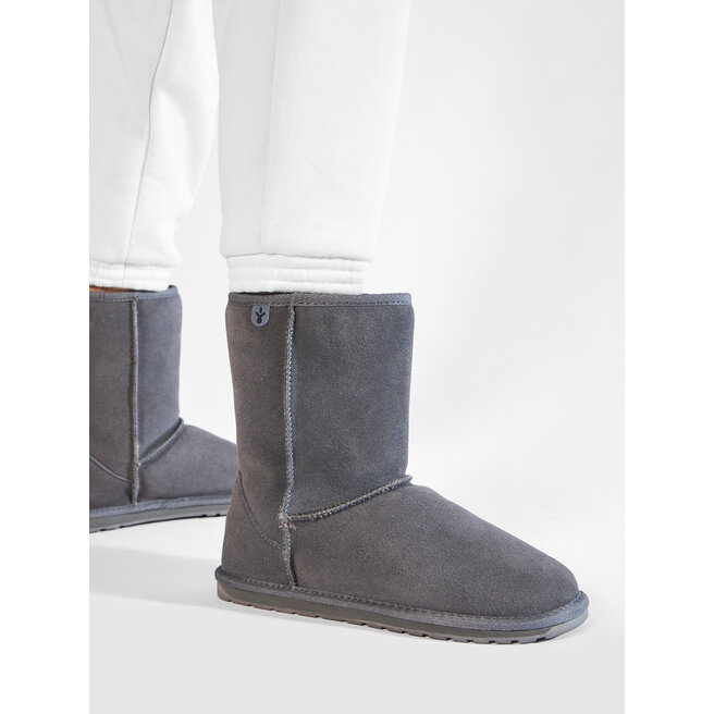 EMU Australia Boty EMU Australia Wallaby Lo Teens T10102 Charcoal