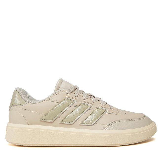 Sneakersy adidas Courtblock - Beżowy
