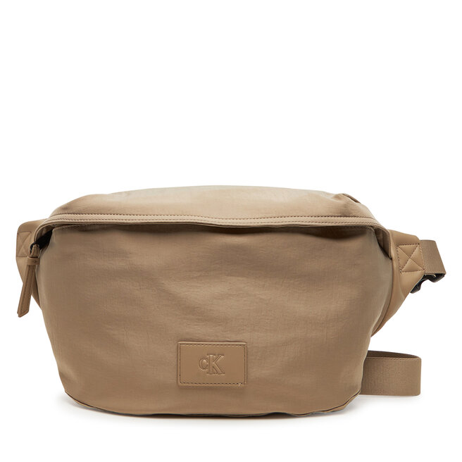 Saszetka nerka Calvin Klein Jeans Metro Oversized Waistbag Ny - Beżowy