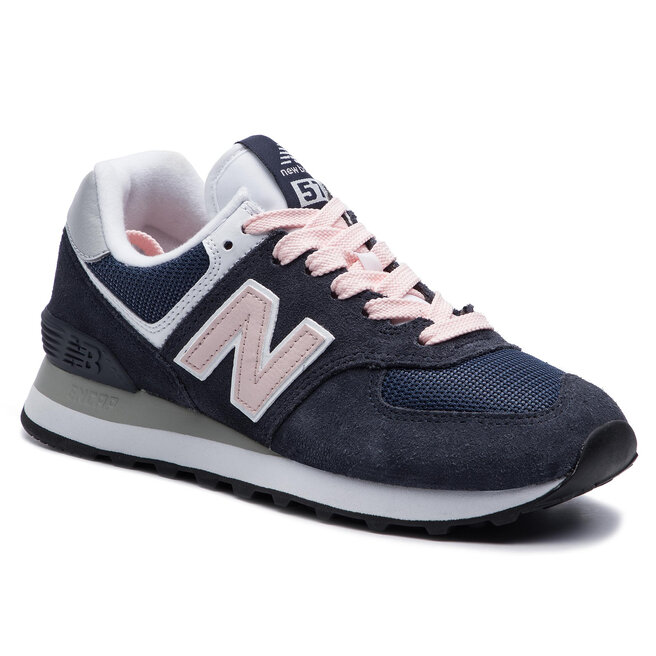 Sneakers New Balance WL574BTC Bleu marine | chaussures.fr