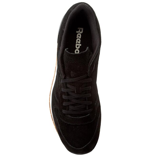 Zapatos Reebok Cl Leather Black/Chalk Gum • Www.zapatos.es