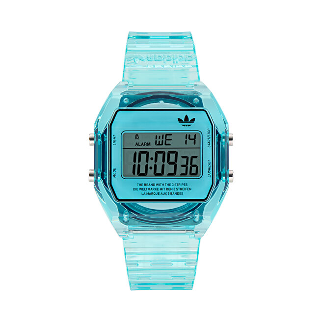 Ρολόι adidas Originals Digital Two Crystal AOST24065 Μπλε