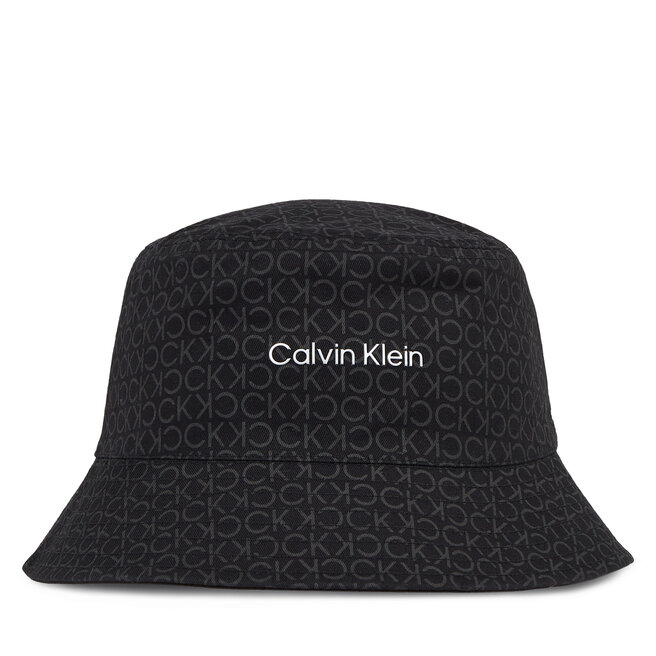 Calvin Klein Kalap Calvin Klein Monogram Reversible Bucket Hat K60K611158 Ck Black/Ck Black Mono BAX