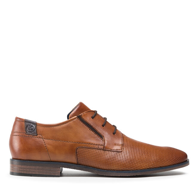 Scarpe Stringate Uomo Bugatti 313-93906 - Colore Cognac, Comode, Leggere E Versatili