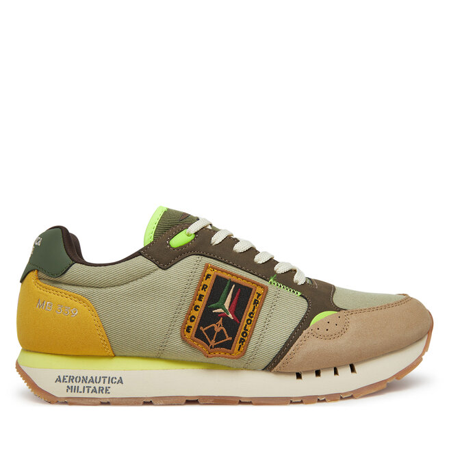 Sneakersy Aeronautica Militare - Zielony