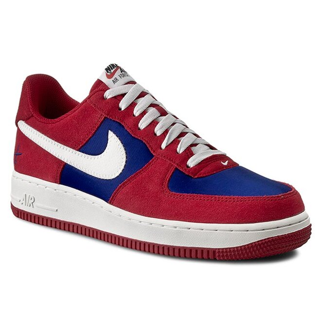 Zapatos Nike Air Force 1 488298 626 Gym Red Sail Deep Royal Blue