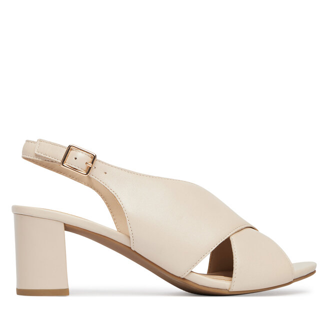 Sandały Caprice 9-28309-46 Kremowy - kobiece