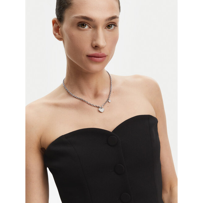 Naszyjnik Guess JUBN05 - Srebrny