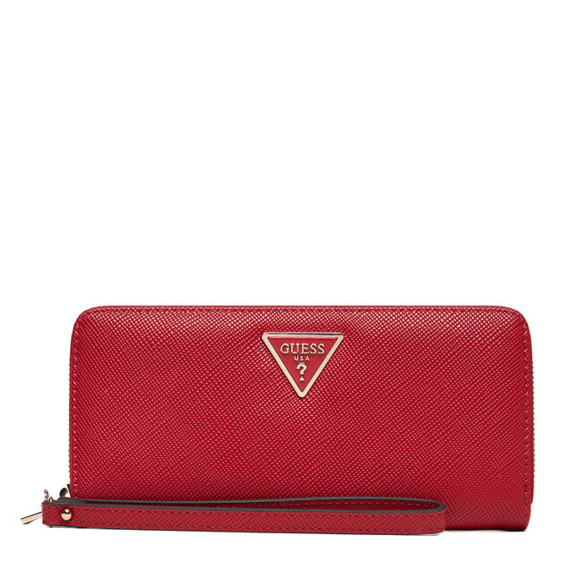 Duży Portfel Damski Guess Laurel II Slg SWZG74 - Czerwony