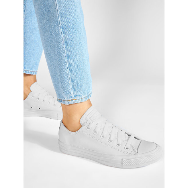 Converse Кецове Converse Ct Ox 136823C White