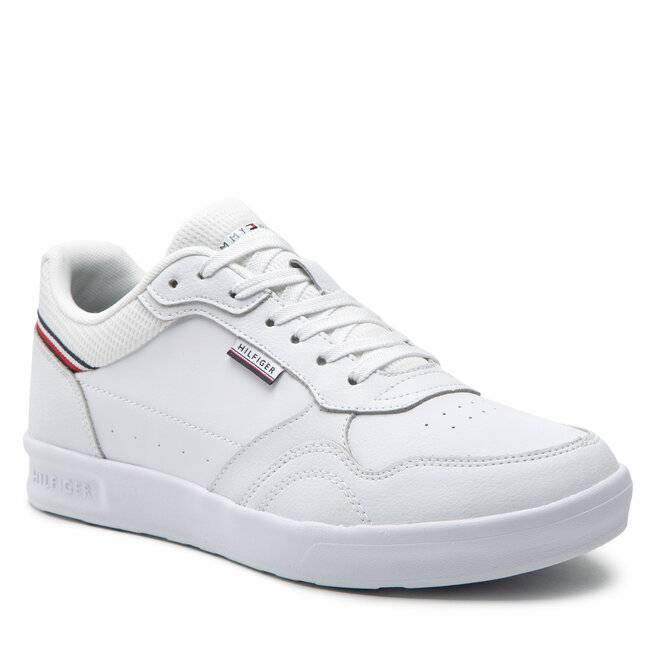 Sneakers Tommy Hilfiger Modern Cup Lighweight Leather FM0FM04141 White YBR Cup imagine noua gjx.ro