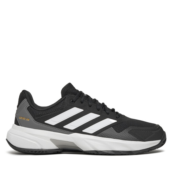 Buty do tenisa adidas CourtJam Control 3 Clay Tennis - Czarny