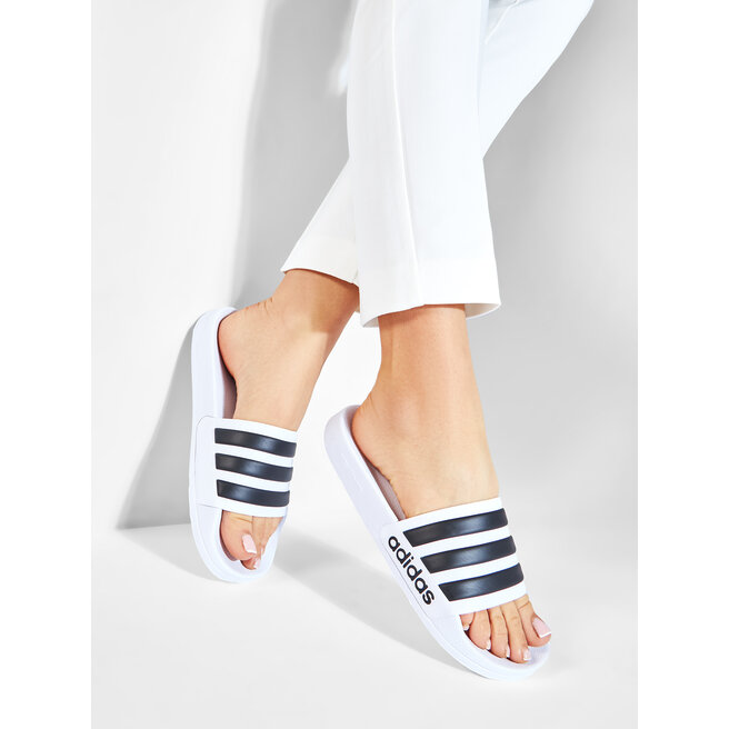adidas Чехли adidas adilette Shower AQ1702 Ftwwht/Cblack/Ftwwht