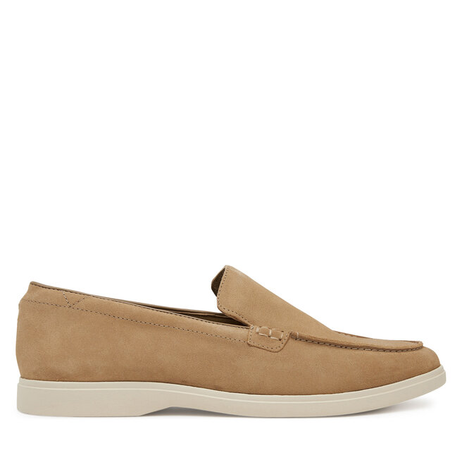 Półbuty Clarks Torford Easy - Brązowy