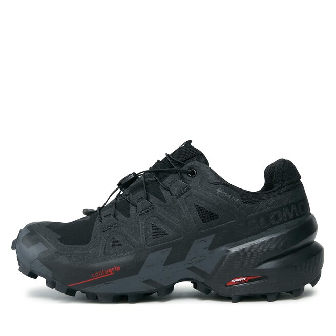 Salomon Cipő Salomon Speedcross 6 GORE-TEX L41743400 Black/Black/Phantom
