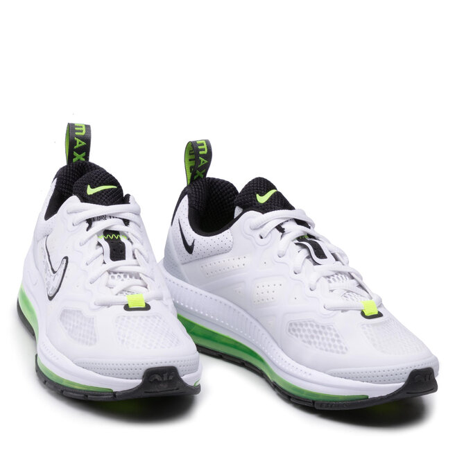 Nike Обувки Nike Air Max Genome (Gs) CZ4652 103 White/Black/Volt/Pure Platinum