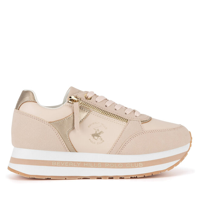 Sneakersy Beverly Hills Polo Club - Różowy