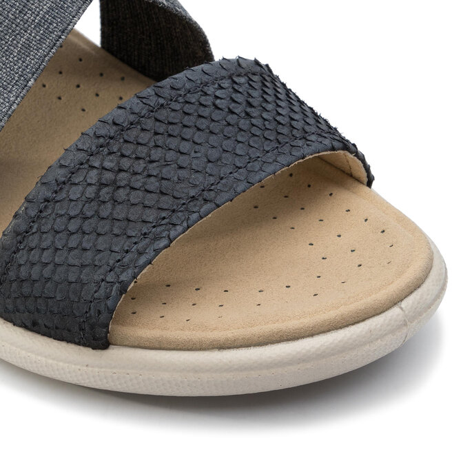 ecco damara sandal black