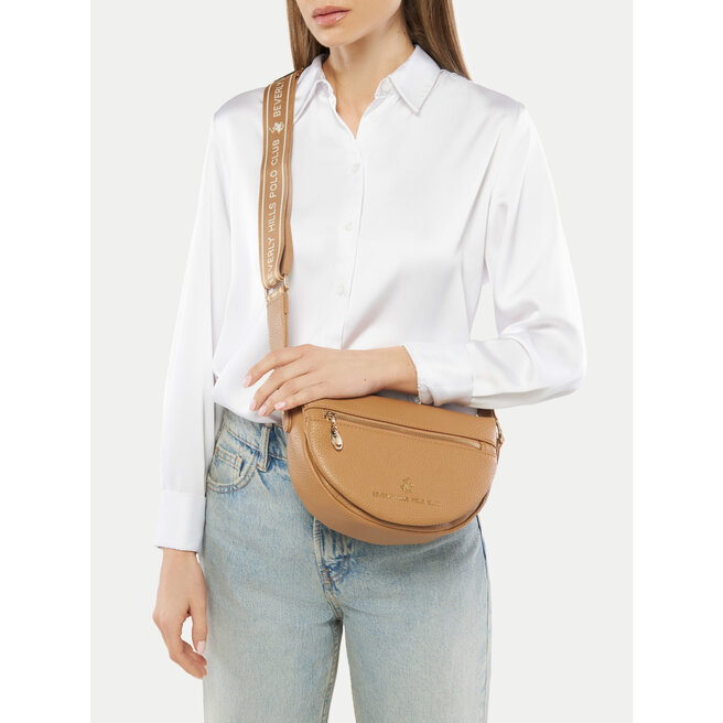 Torebka Beverly Hills Polo Club BHPC-C-009-07 Brązowy -