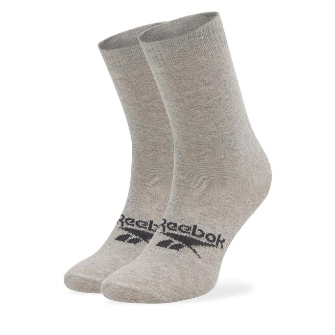 Skarpety Wysokie Męskie Reebok Act Fo Mid Crew Shock - Szary
