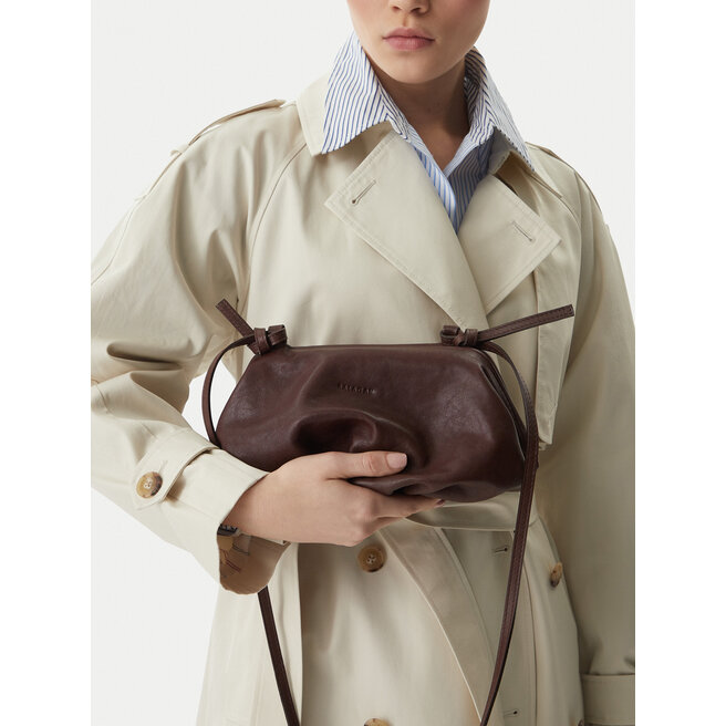 Torebka Balagan Plis M Brązowy ciemny -