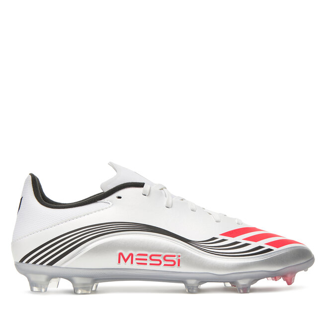 Buty do piłki nożnej adidas F50 Messi League - Biały