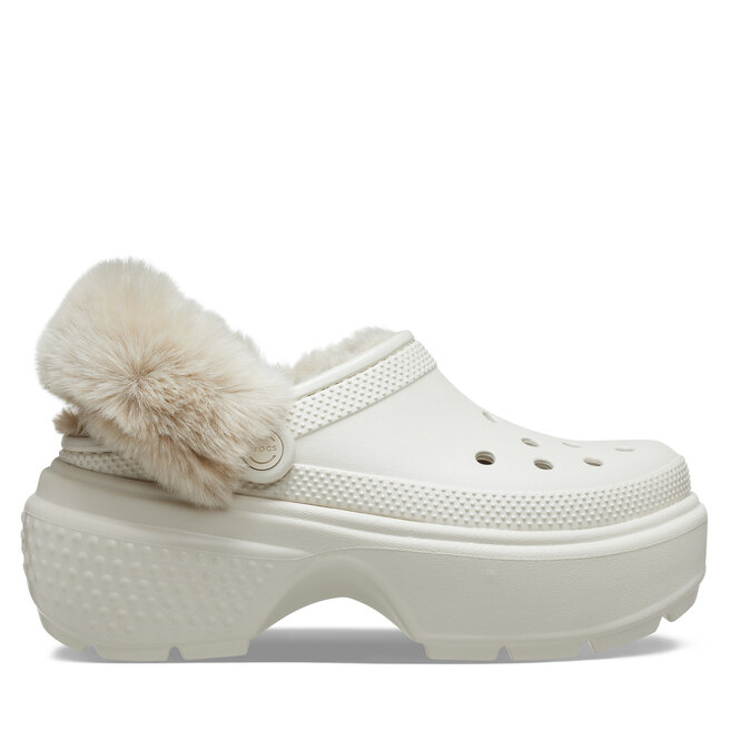 Klapki Crocs Stomp Lined Clog - Beżowy
