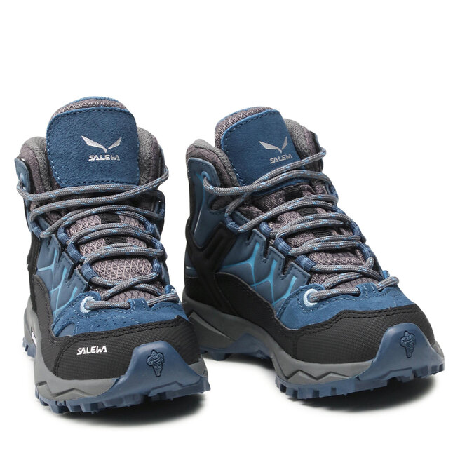 Salewa Trekingová obuv Salewa Jr Alp Trainer Mid Gtx GORE-TEX 64010-0365 Dark Denim/Charcoal