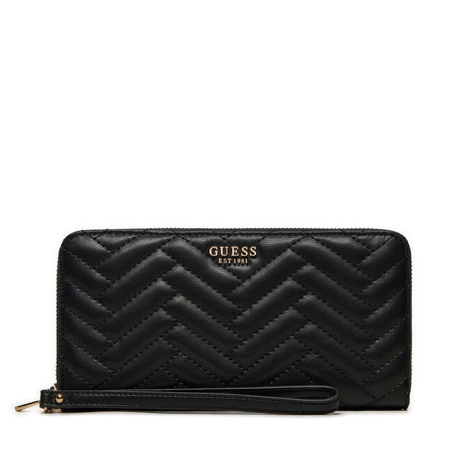 Duży Portfel Damski Guess SWQG95 - Czarny