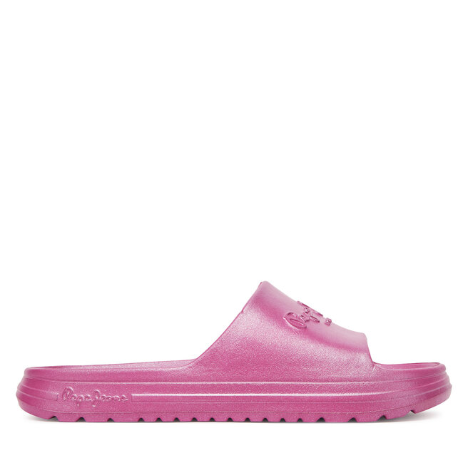Klapki Pepe Jeans Beach Slidemet - Różowy