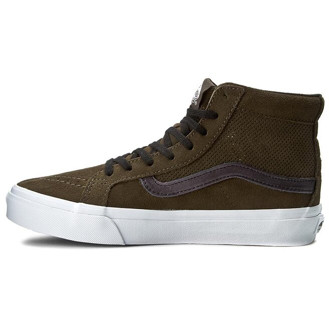Vans perf suede 2025 sk8-hi slim cutout