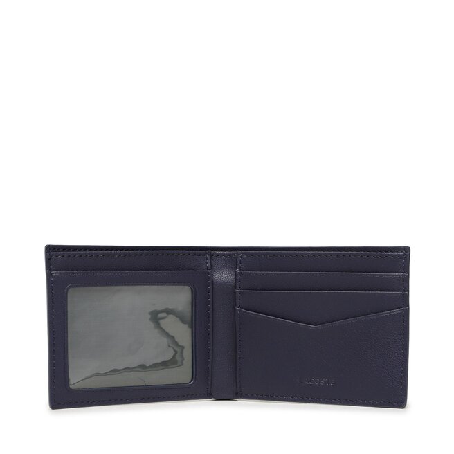 Lacoste Portofel Mare pentru Bărbați Lacoste S Billfold NH4014PN Marine 166