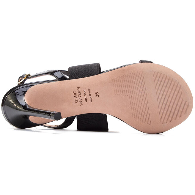 Sanda y Stuart Weitzman Alana ZL77281 Black Patent eobuwie .pl