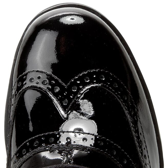 Clarks Oxford Schuhe Clarks Hamble Oak 203506494 Black Patent