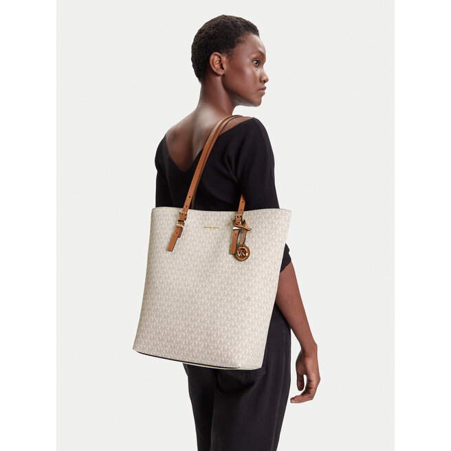 Torebka MICHAEL Michael Kors Quinn 30S5GQNT3B Kremowy -