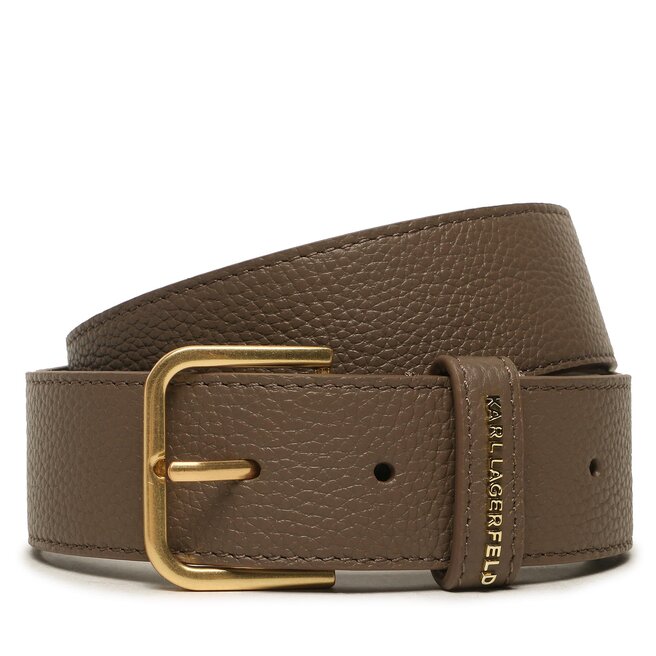 KARL LAGERFELD Dámský pásek KARL LAGERFELD 230W3103 Taupe A741