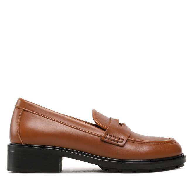 Loafers Tommy Hilfiger Th Iconic FW0FW07412 Natural Cognac GTU