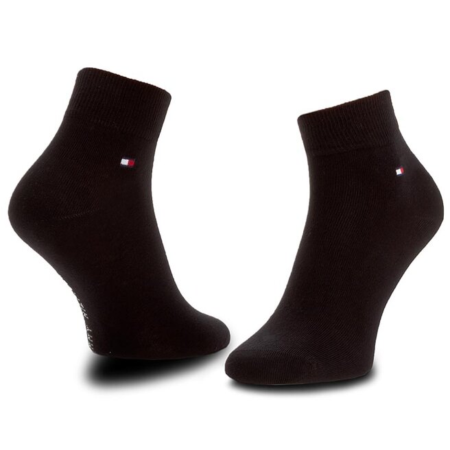 Tommy Hilfiger Sada 2 párů pánských nízkých ponožek Tommy Hilfiger 342025001 Black 200