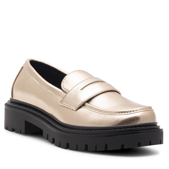 Jenny Fairy Loafersy Jenny Fairy KIRA HY60031D-4 Gold