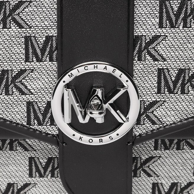 MICHAEL Michael Kors Kabelka MICHAEL Michael Kors Greenwich 32S3SGRC5J Blk/Lt Cream